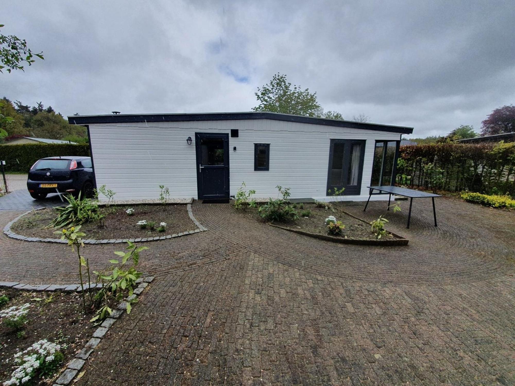 Cozy Chalet In Stegeren With A Terrace Exteriér fotografie
